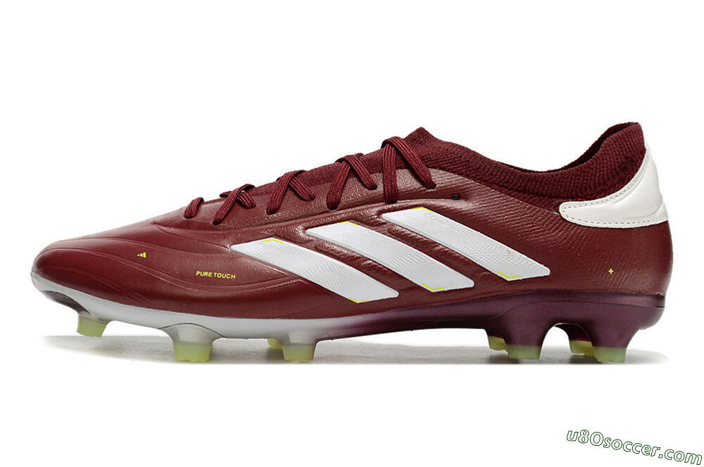 Red White Yellow FG Firm Ground Soccer Cleats | Copa Pure 2+